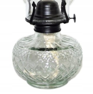 LAMPA NAFTOWA Z BAWEŁNIANYM KNOTEM 32,5 CM