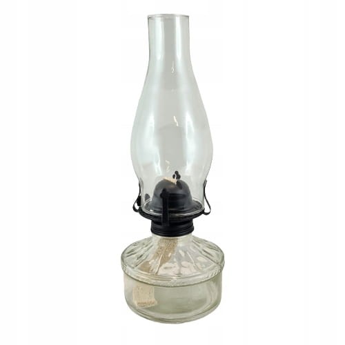 LAMPA NAFTOWA Z BAWEŁNIANYM KNOTEM 30 CM