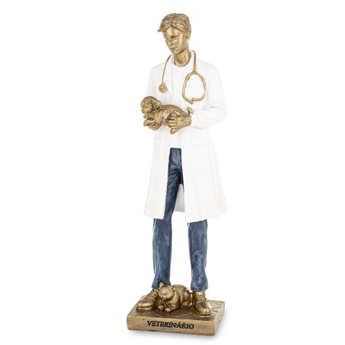 FIGURKA LEKARZ WETERYNARZ PODZIĘKOWANIE 25CM