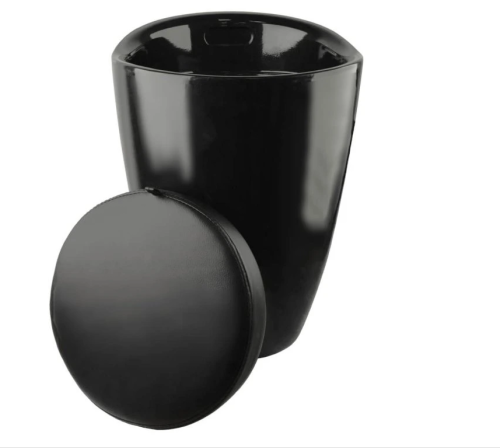 PUFA/KOSZ NA PRANIE/ZABAWKI/KOCE PRINCE BLACK