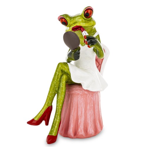 FIGURKA - ŻABA MAKIJAŻ MAKE-UP 14CM