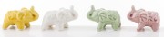 SŁOŃ SŁONIK CERAMICZNY MINI ŻÓŁTY 3x4,5x2cm DLA MATURZYSTY