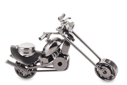 MOTOCYKL METALOWY 17CM