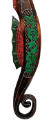 DREWNIANY KONIK MORSKI 90 CM