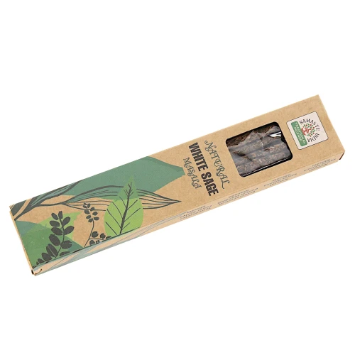 Botaniczne - NATURALNE - kadzidełka MASALA - WHITE SAGE
