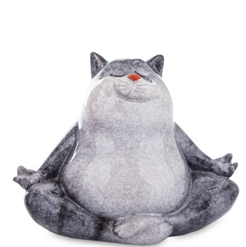FIGURKA KOT JOGA YOGA MEDYTACJA 8x11x8
