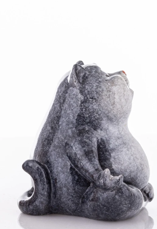 FIGURKA KOT JOGA YOGA MEDYTACJA 8x11x8