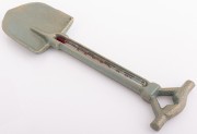TERMOMETR ŚCIENNY ŻELIWNY ŁOPATA 23CM