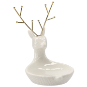 STOJAK NA BIŻUTERIĘ RENIFER LEŻĄCY 20x13.3x18.6CM
