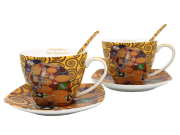 ZESTAW FILIŻANEK ZE SPODKIEM 250ML G. KLIMT SPEŁNIENIE