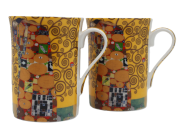 ZESTAW KUBKÓW 300ML G. KLIMT SPEŁNIENIE