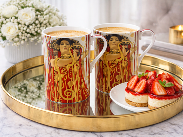 ZESTAW KUBKÓW 300ML G. KLIMT MEDYCYNA