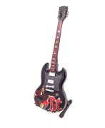 Mini Gitara - 24,5 cm – w stylu Angus Young