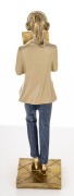 FIGURKA KOBIETA Z LAPTOPEM BUSINESS LADY PREZENT 24x6,5CM