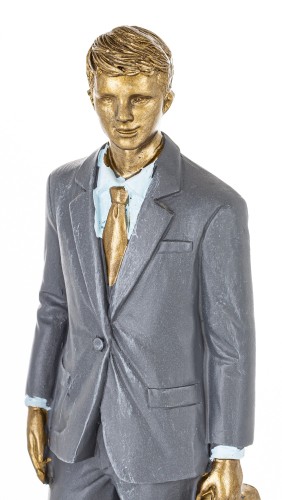 FIGURKA MĘŻCZYZNA BIZNESMEN ELEGANCKI PREZENT 25x7CM