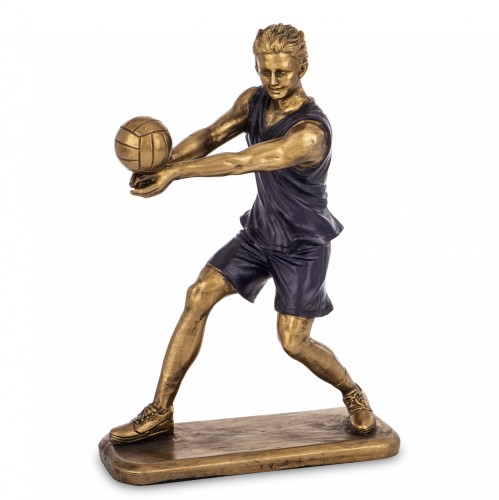 FIGURKA SIATKARZ SPORTOWIEC PREZENT DLA TRENERA 23x16CM