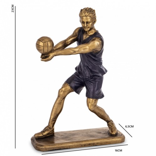 FIGURKA SIATKARZ SPORTOWIEC PREZENT DLA TRENERA 23x16CM