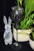 OSŁONKA/Doniczka ceramiczna ecru kwadratowa średnia 14cm - SERIA PRODUKTOWA