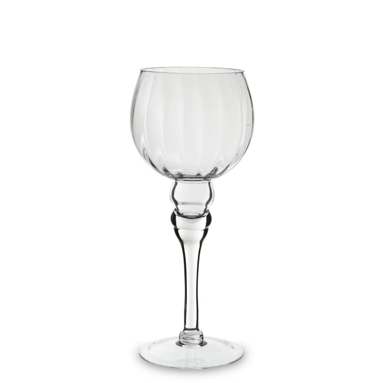 KIELICH ŚWIECZNIK TRANSPARENTNY 30CM