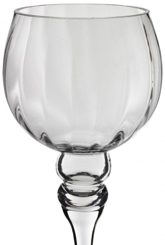 KIELICH ŚWIECZNIK TRANSPARENTNY 30CM