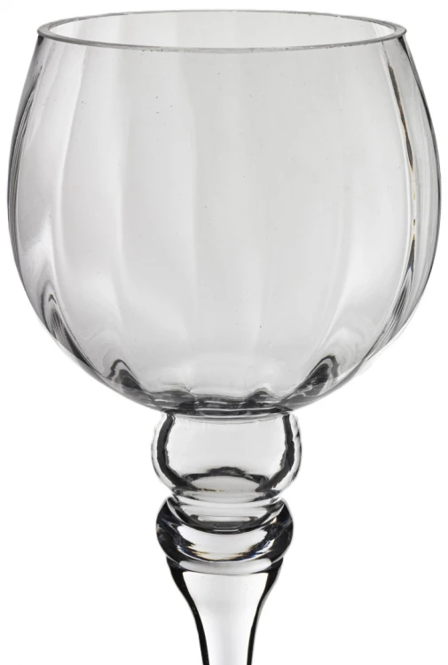KIELICH ŚWIECZNIK TRANSPARENTNY 30CM