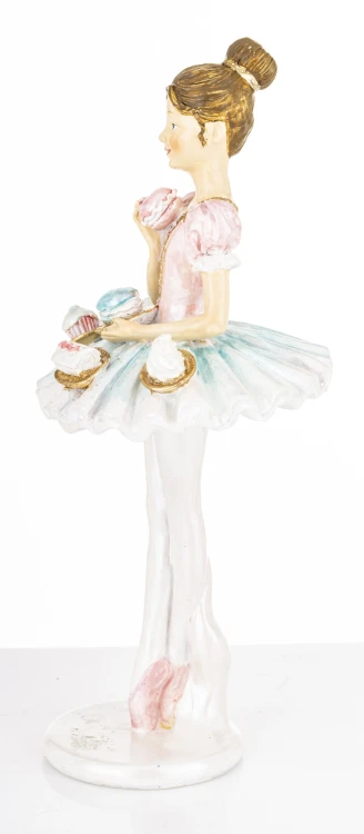 Figurka Baletnica 23x10x9,5CM W PASTELOWYCH KOLORACH