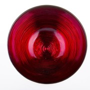 MISA CZERWONO-SREBRNA 28X28X11,50 CZERWONA WEWNĄTRZ, SREBRNA NA ZEWNĄTRZ