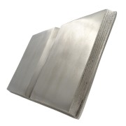 SREBRNA KSIĘGA do grawerunku aluminium CIĘŻKA grawer 20,5X30CM