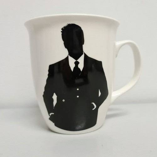 KUBEK porcelanowy GENTELMEN MEN IN BLACK 500ml