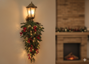 ŚWIĄTECZNY KINKIET BOŻONARODZENIOWY 90CM LED