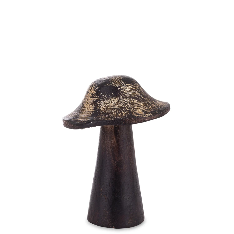 FIGURKA DREWNIANY GRZYB GRZYBEK 13CM