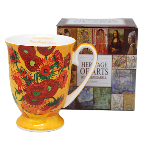KUBEK ART GALLERY VAN GOGH 300ML "SŁONECZNIKI"