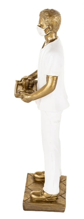 FIGURKA MĘŻCZYZNA PIELĘGNIARZ 25x6,5x5