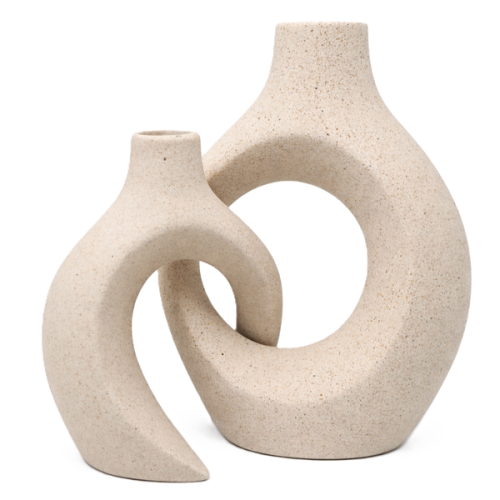 WAZON CERAMICZNY PODWÓJNY H16CM