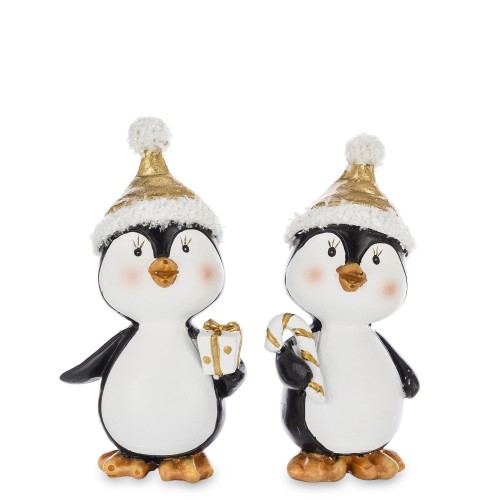 FIGURKA PINGWINEK 9x5x3,5 Z PREZENTEM
