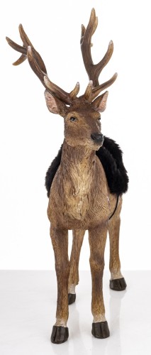 FIGURKA JELEŃ Świąteczny Duży 30cm Ozdoba Świąteczna