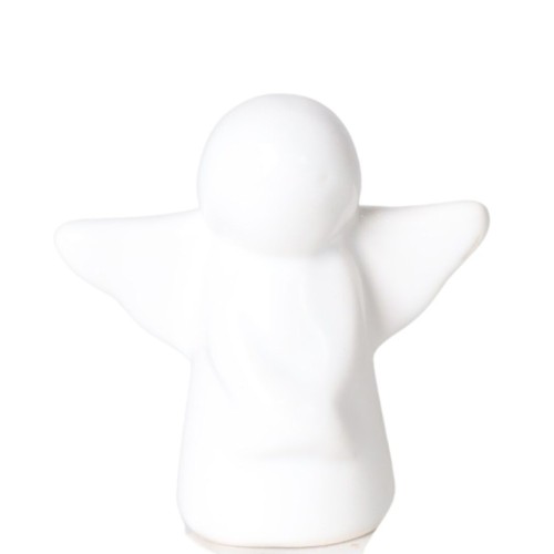 ANIOŁ CERAMICZNY BIAŁY MINI 5x2,5x5 cm