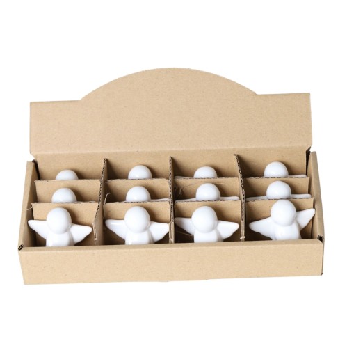ANIOŁ CERAMICZNY BIAŁY MINI 5x2,5x5 cm