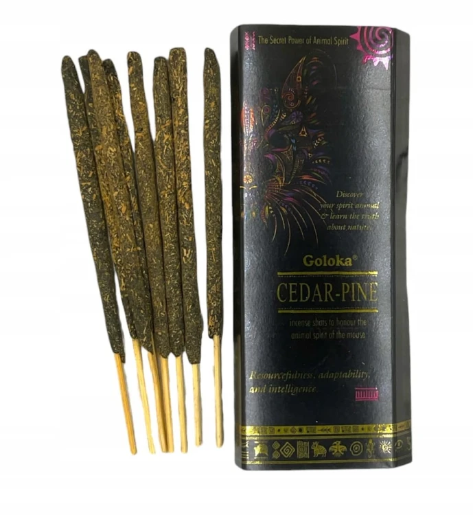 Kadzidelka-organiczne-Goloka-Mini-Cedar-Pine-8szt.jpg