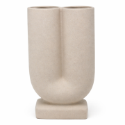 podwójny WAZON CERAMICZNY PODWÓJNY H25,5CM NATURAL HARMONY