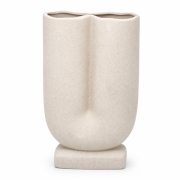WAZON CERAMICZNY PODWÓJNY  H20CM NATURAL HARMONY