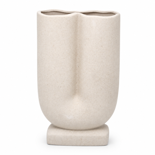 WAZON CERAMICZNY PODWÓJNY  H20CM NATURAL HARMONY